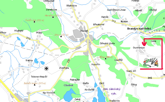 Ekocentrum PALETA na map